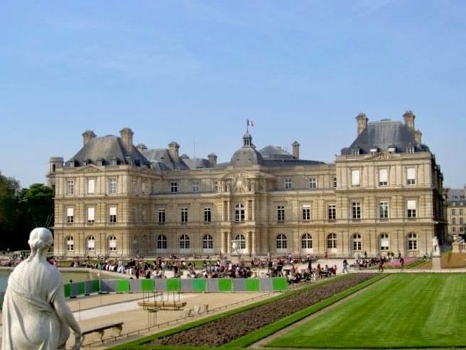 Photo of Luxembourg Palace in Paris.