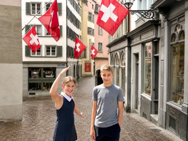 Zurich with Kids without Going Broke